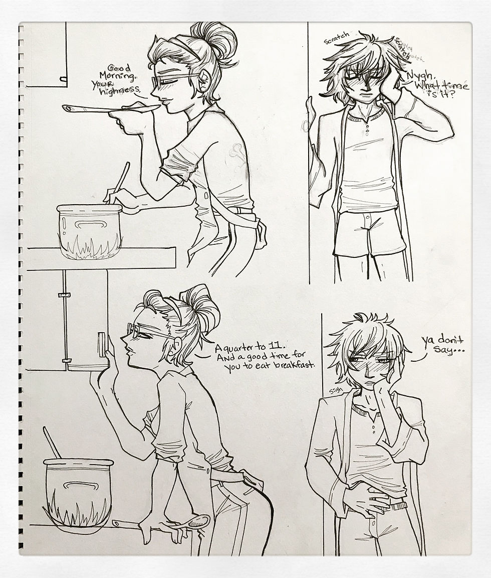 FFXV - Ignis x Noct 1