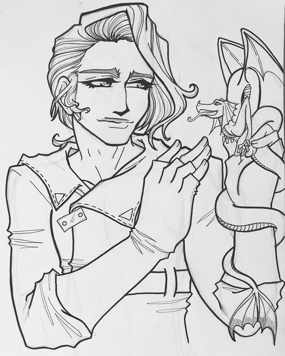 Micah & Milo BW