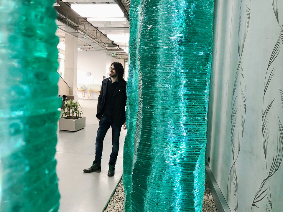 In Nature, Public space design, University design, Glass in university interior design