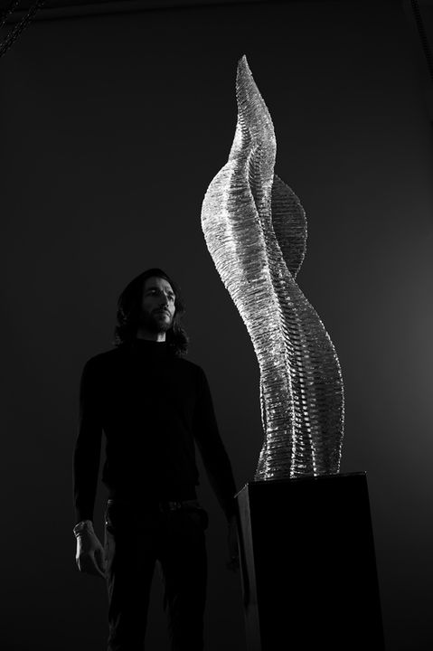 Sophia, Ernests Vītiņš, Stikla mākslinieks, Stikla speciālists, Stikla mākslinieki, Stikla tēlnieks, Stikla kolekcionārs, Mākslas kolekcionārs, Mākslinieks Rīgā