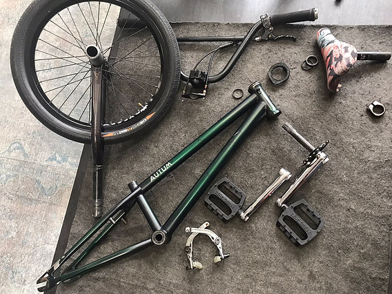 BMX フレーム載せ替えカスタム
