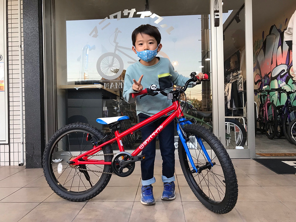 愛知県/知多半島/東海市/キッズバイク/ヨツバサイクル/YOTSUBAZERO20/MANI輪サイクル/マニワサイクル/MANIWACYCLE