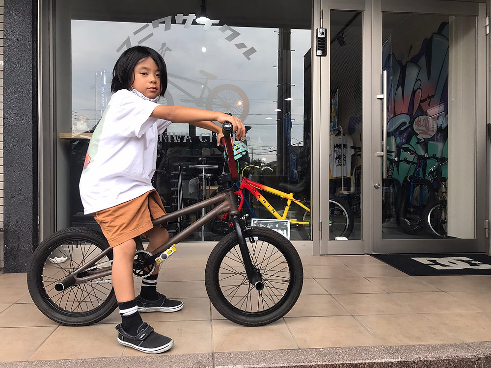 世界に1本だけのフレームを継承🔧✨】14インチBMXから16