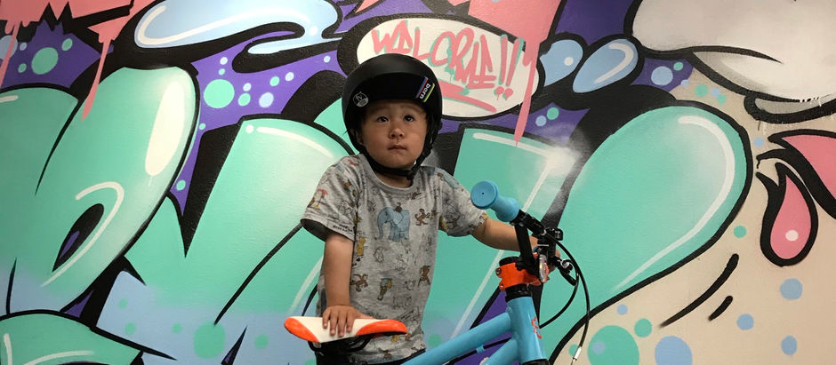 ★早くも“ペダ活”！！★１２インチキッズバイクで自転車デビュー！