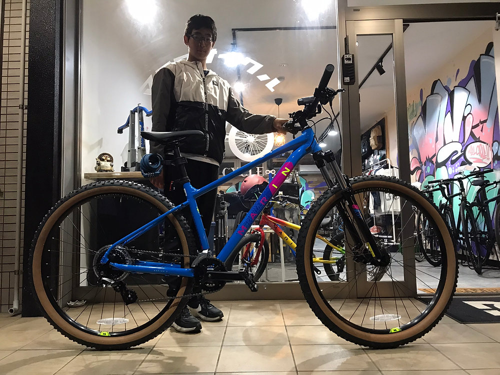 去年購入したマウンテンバイク 26インチ