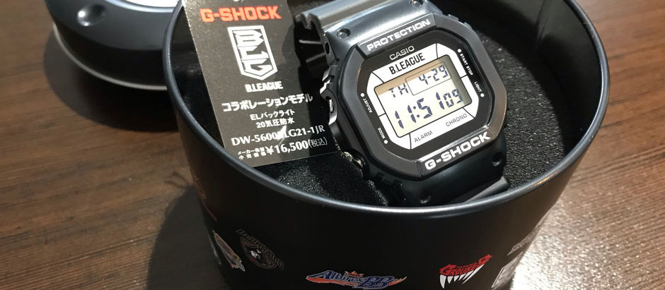 ★B-LEAGUE × G-SHOCK★バスケファンにはたまらないコラボモデル！！