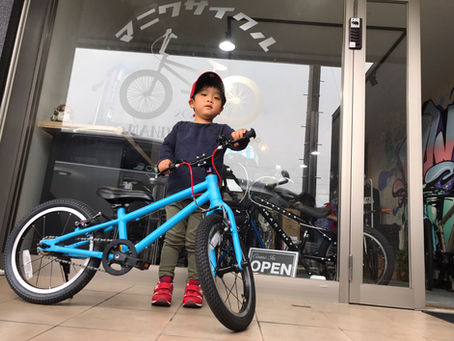【青の自転車🚲✨がイイ😝】自転車教室を受講してからの“念願の自転車デビュー”😊💓
