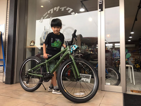 【マットオリーブ🌿✨】迷いどころの２２インチと２４インチ🚲😖🌀🚲✨