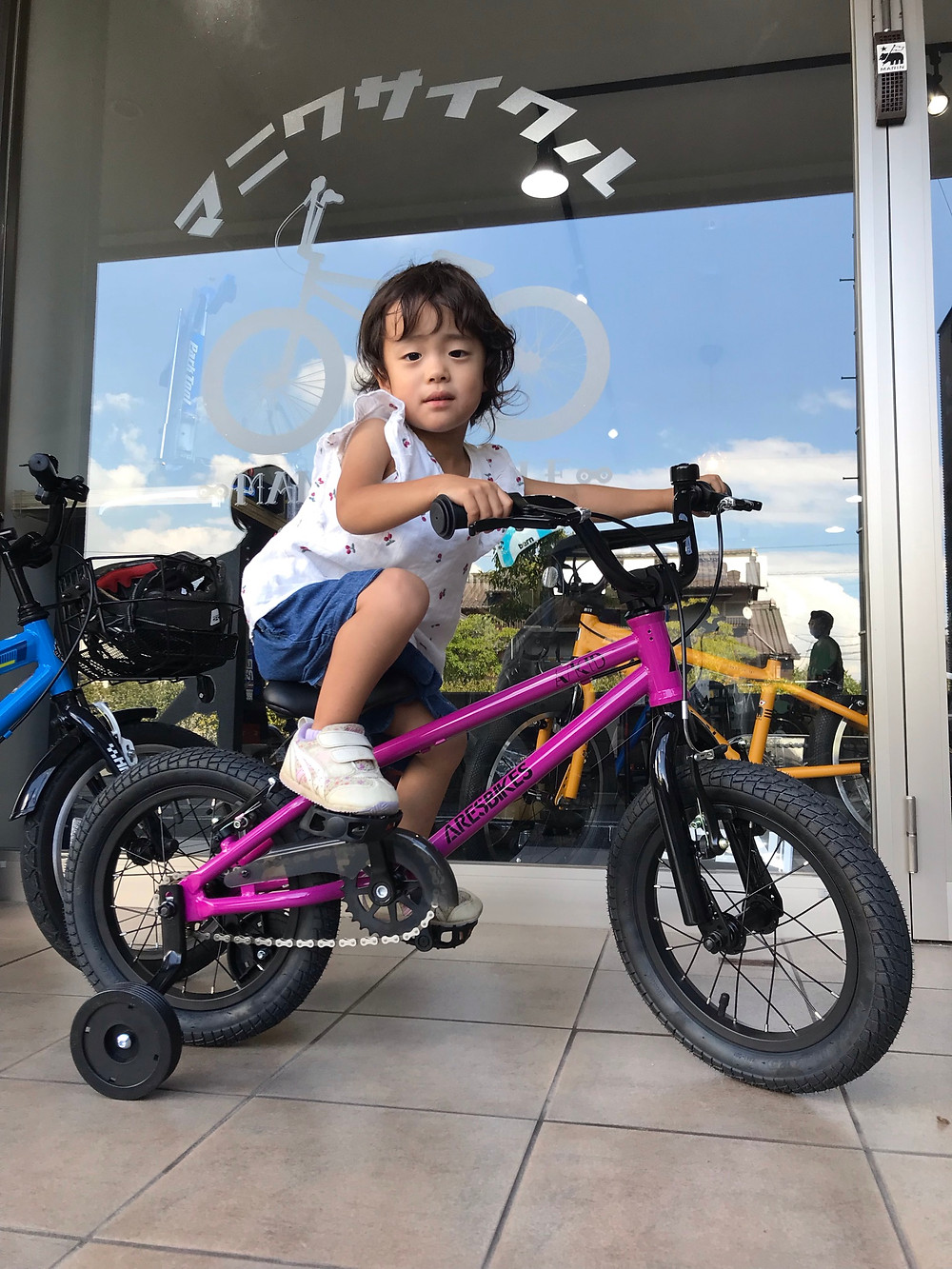 愛知県/知多半島/東海市/キッズバイク/ARESBIKES/A-KID/MANI輪サイクル/マニワサイクル/MANIWACYCLE
