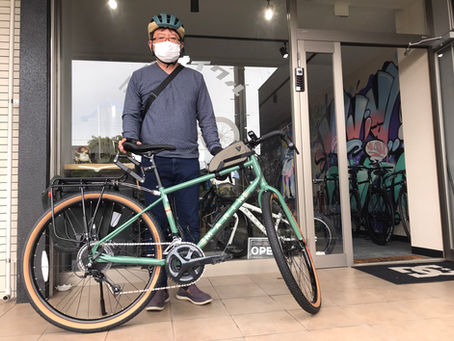 【Restart🚲✨:ツーリングバイク🗻】息子さんの『自転車デビュー』の後はパパも😉💗これで二人でも走れる😍✨