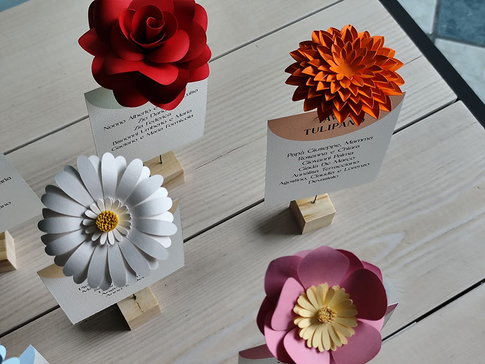 Miniatura: Segnatavoli Fiore