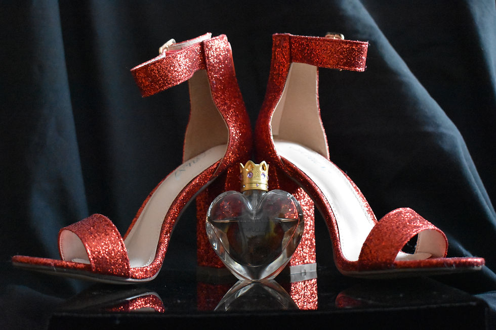 red high heels