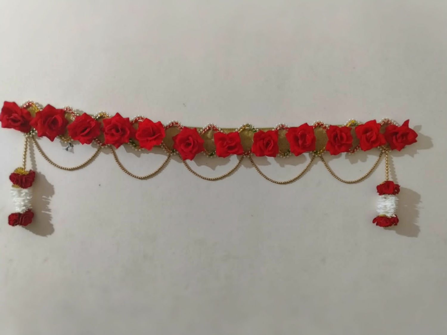 Rose flower toran