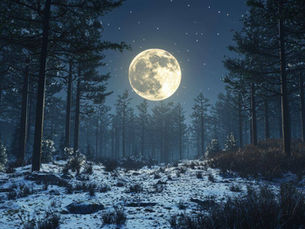 Moonlight on Snow ... to lift you...