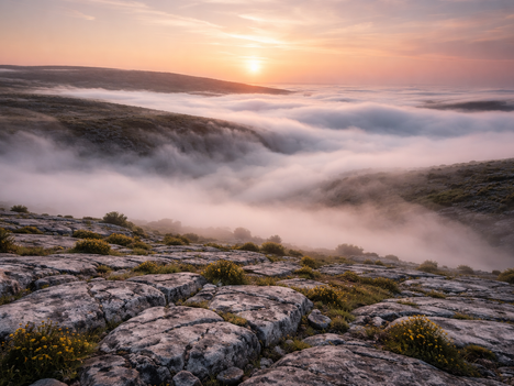 Many Burren Rains - A Poem