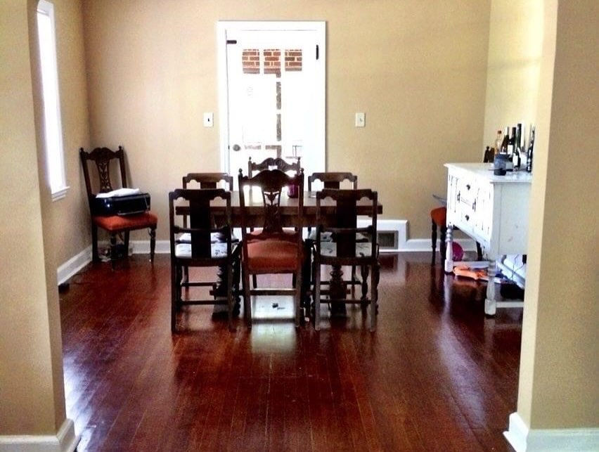 dinning room reno