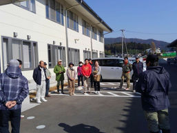 採れたてランド 北限のゆず研究会第1回ゆず収穫