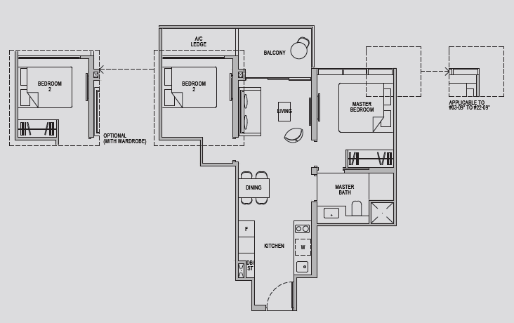 2bdrm Classic
