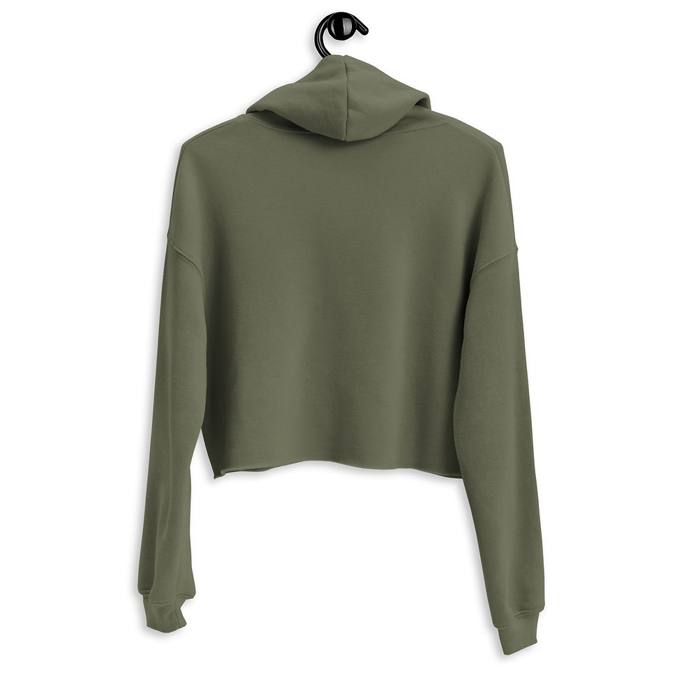 Thumbnail: Crop Hoodie: Glitter injections
