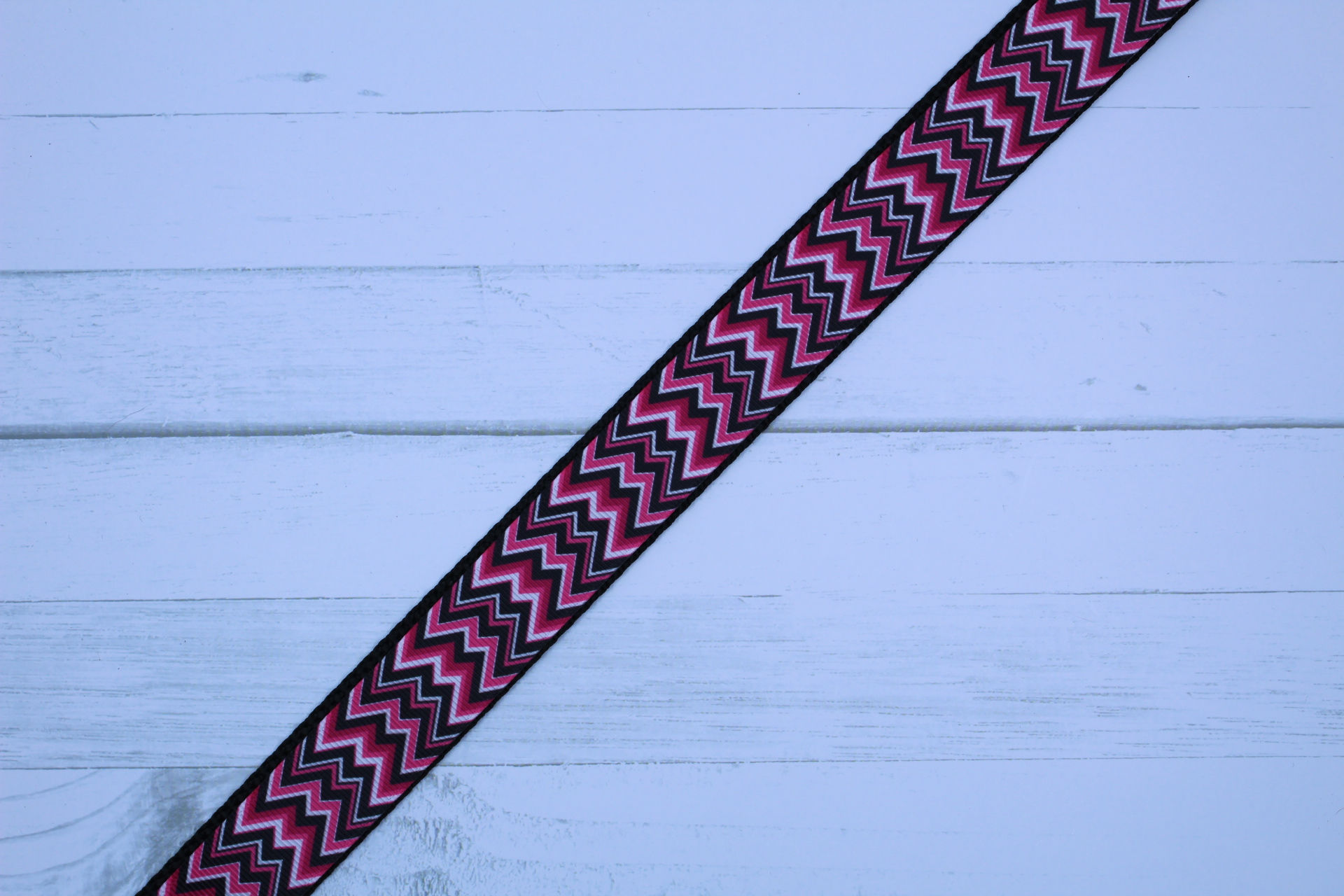 Pink & Black Chevron