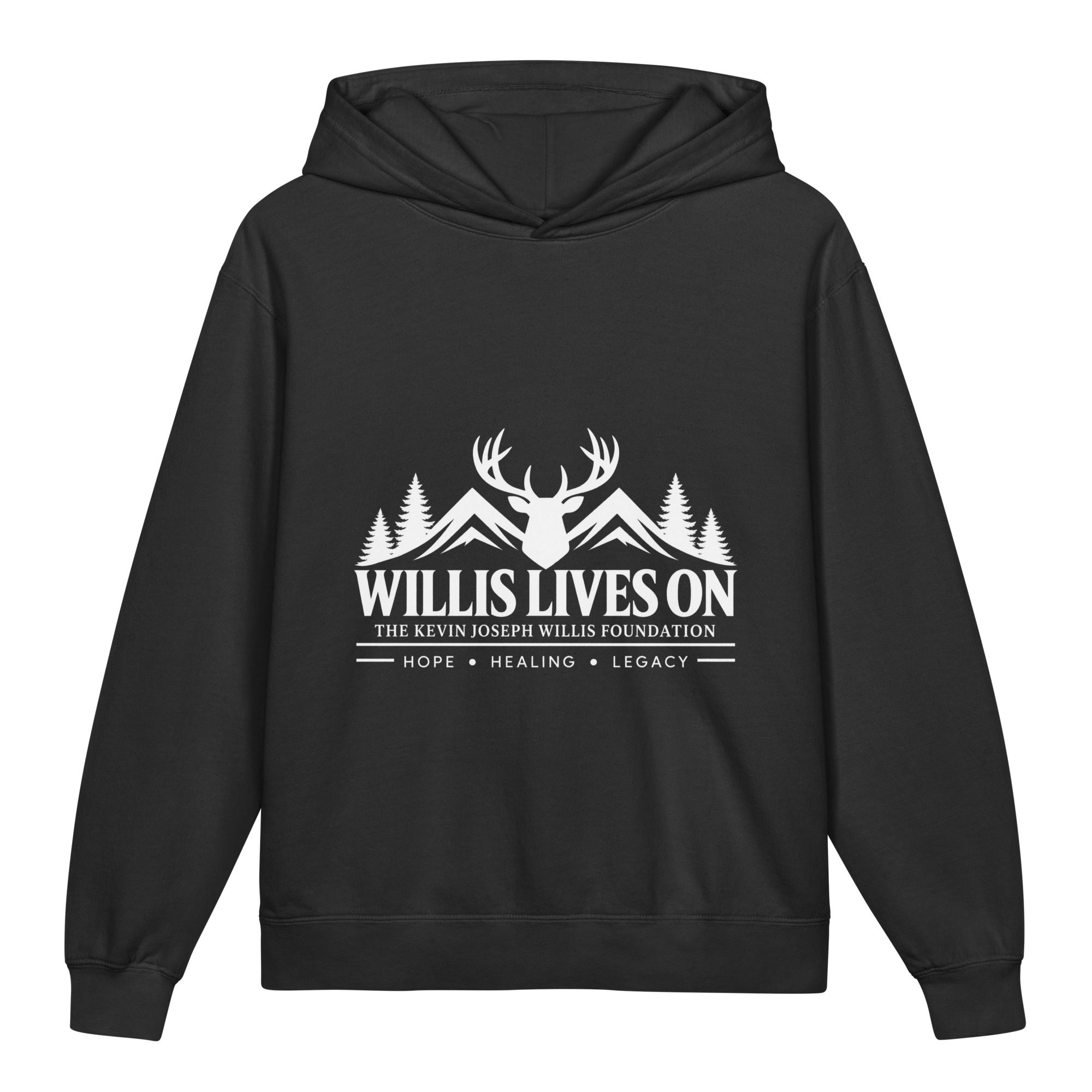 WLO Heritage Youth White Hoodie- Hope Wear by WLO
