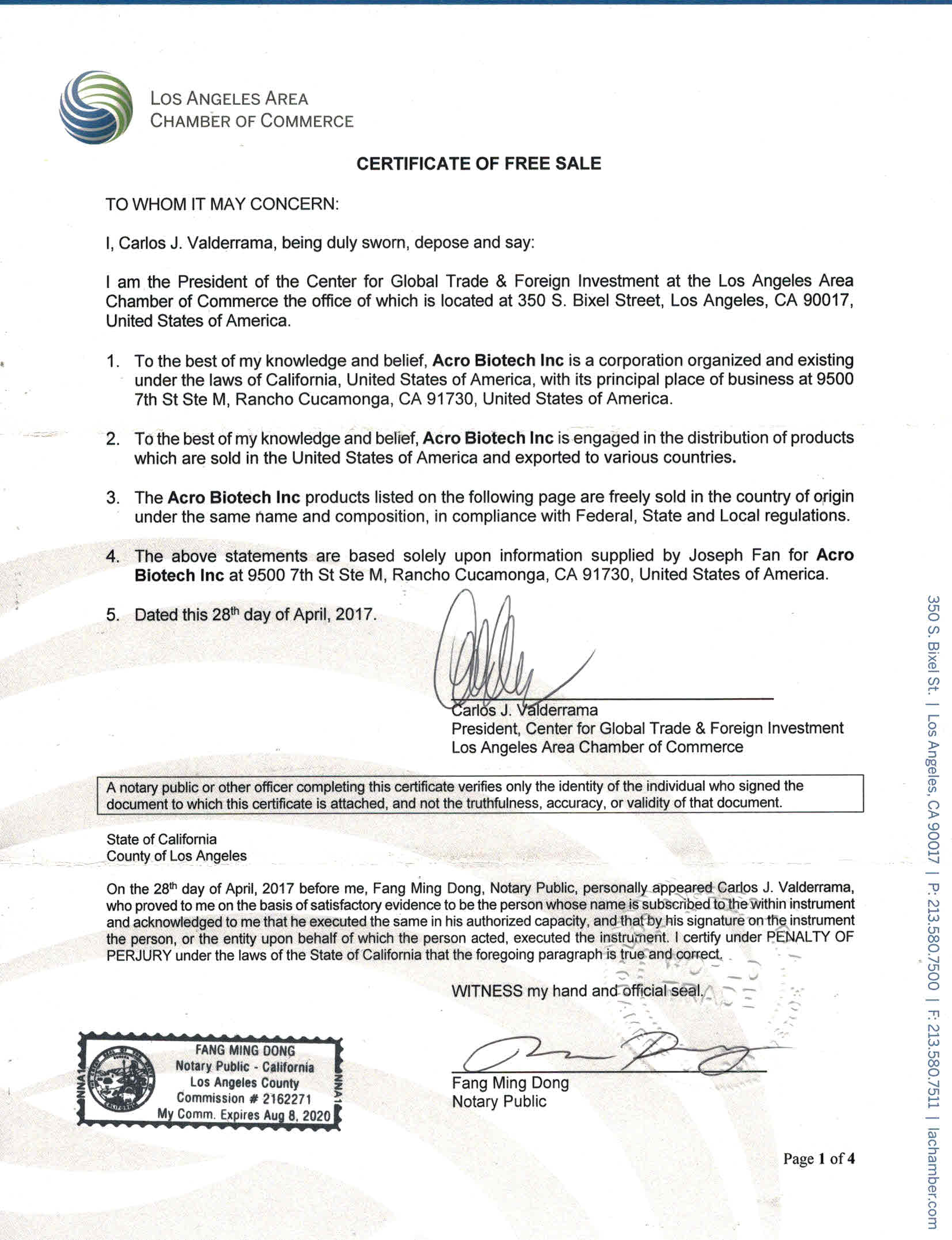 About ACRO BIOTECH, INC.