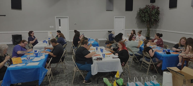 Photo of an event held in a banquet hall