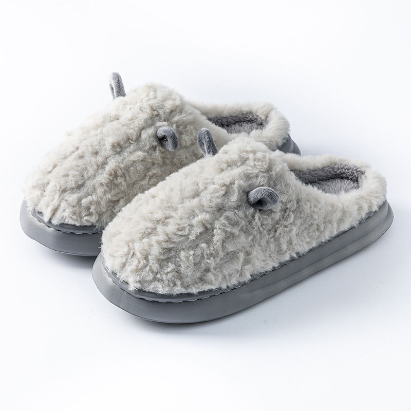Miniatura: Pantufas de Inverno Forrados com Plush