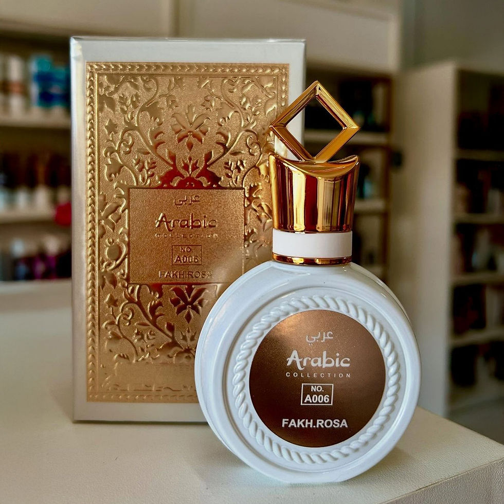 Miniatura: Perfume Feminino Árabe Fakhar Rosa A006 25ml - Florais Brancos Tuberosos