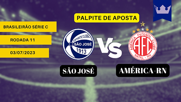 São José x América-RN 03 07 2023