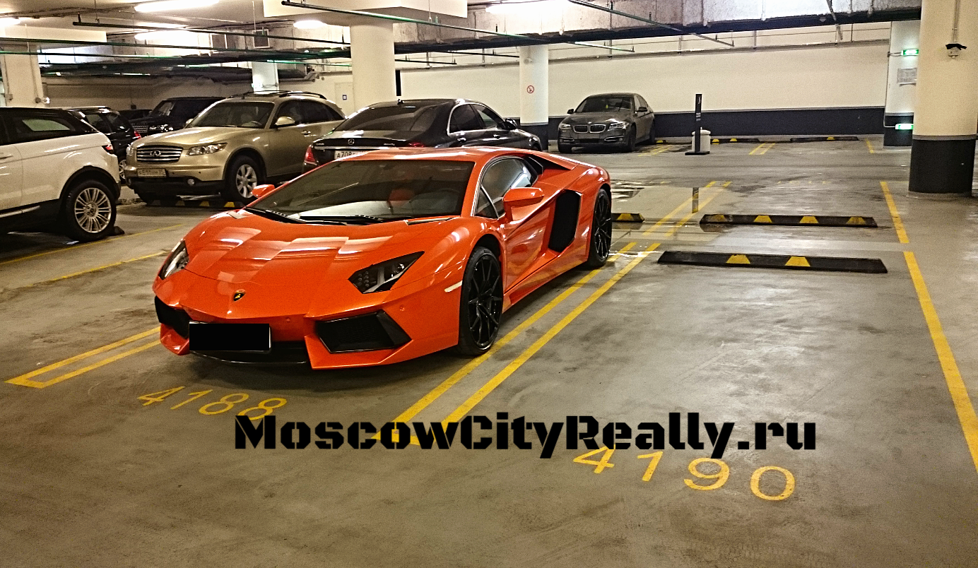 Подземный паркинг Москва Сити