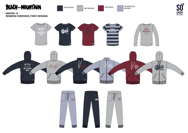 Ochsner Sport Beach Mountain Bekleidung Design Entwicklung