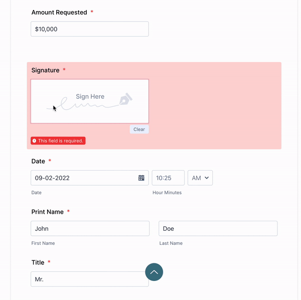 Funding application with digital signature feature. We at TaskTiger Designs aims to achieve what our clients need. We are a web design agency based in New Jersey extending our services around the world.