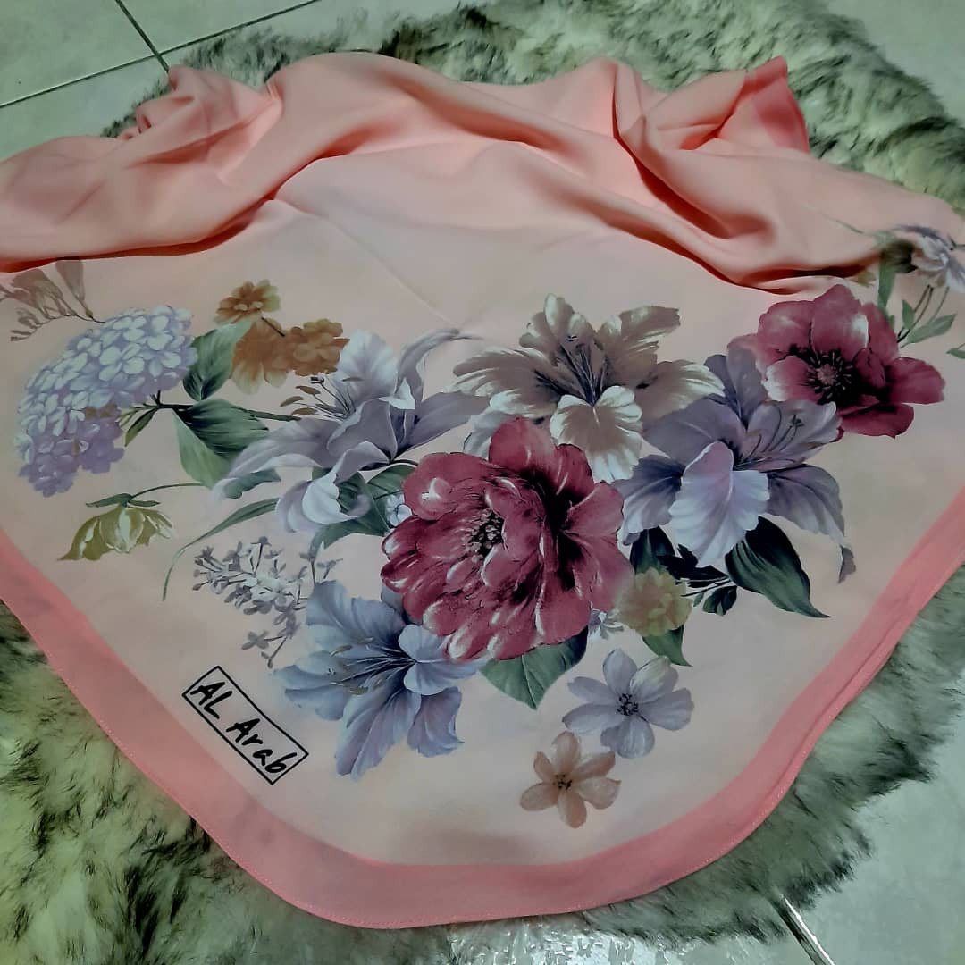 Lavender Flowering Scarf ❤