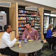 Micro market in an office setting