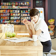 breakroom in a college or school