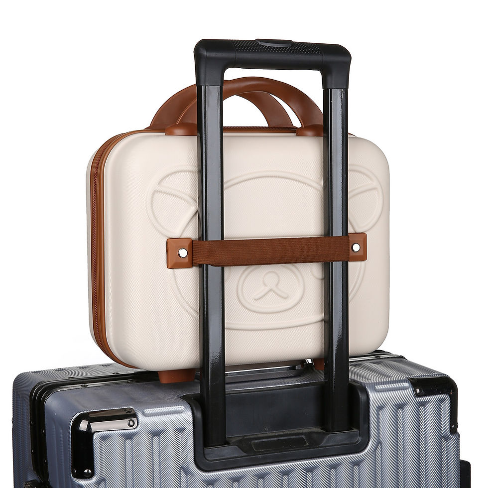 Thumbnail: Kids Zipper Style 14-Inch Travel Luggage Bag