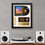 Küçük resim: Framed Custom Album Cover & Vinyl Record Display