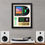 Küçük resim: Framed Custom Album Cover & Vinyl Record Display