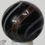Thumbnail: Handmade White Banded Lutz Marble, Black Base Glass, 5/8 in, Mint- Germany S1298