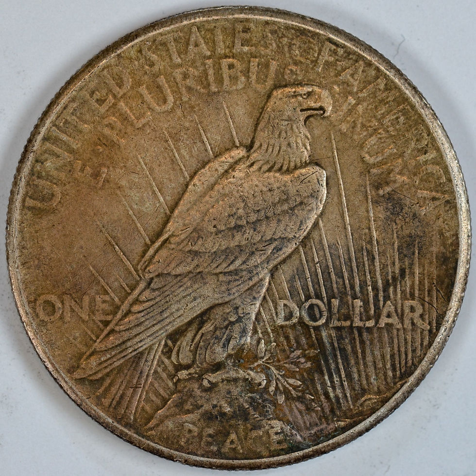 Thumbnail: 1926 Silver Peace Dollar, Extremely Fine Details, Obverse Scratches, C8641