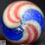Thumbnail: Handmade Peppermint Swirl Marble, 3/4 in, Good, Germany, 1860-1920, S1031