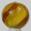 Thumbnail: Handmade Yellow Ribbon Lutz Marble Amber Base 11/16 in, Near Mint- Germany S1382
