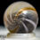 Thumbnail: Handmade White Banded Lutz Marble, 9/16 in, Good+, Germany, 1860-1920, S1217