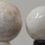 Thumbnail: Pair of Handmade Bull's Eye Glazed China Marbles, 0.61 & 0.67 in, Germany, S1496
