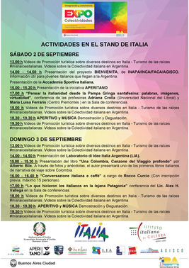 INCA EN LA EXPO` COLECTIVIDADES