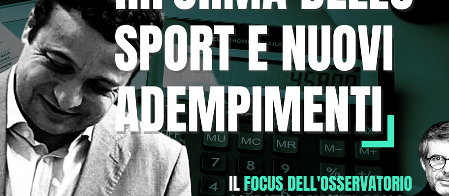 Riforme e adempimenti