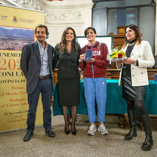 Rieti: cerimonia di consegna delle benemerenze Coni 2020