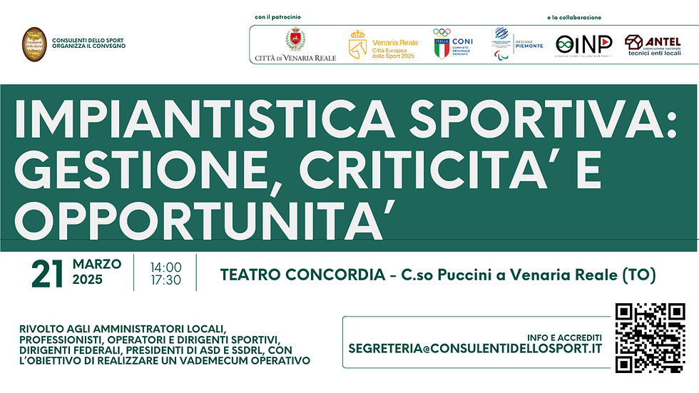 Venaria Reale convegno 21 Marzo 2025