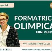 L'Avv. De Leo formatrice Olimpica